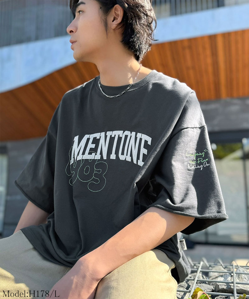 《JaVaジャバコラボ》【吸水速乾機能付き】カレッジロゴ 飛び刺繍 ミニ裏毛Tシャツ Java クラシカルエルフ jo1150097 | classicalelf | 08