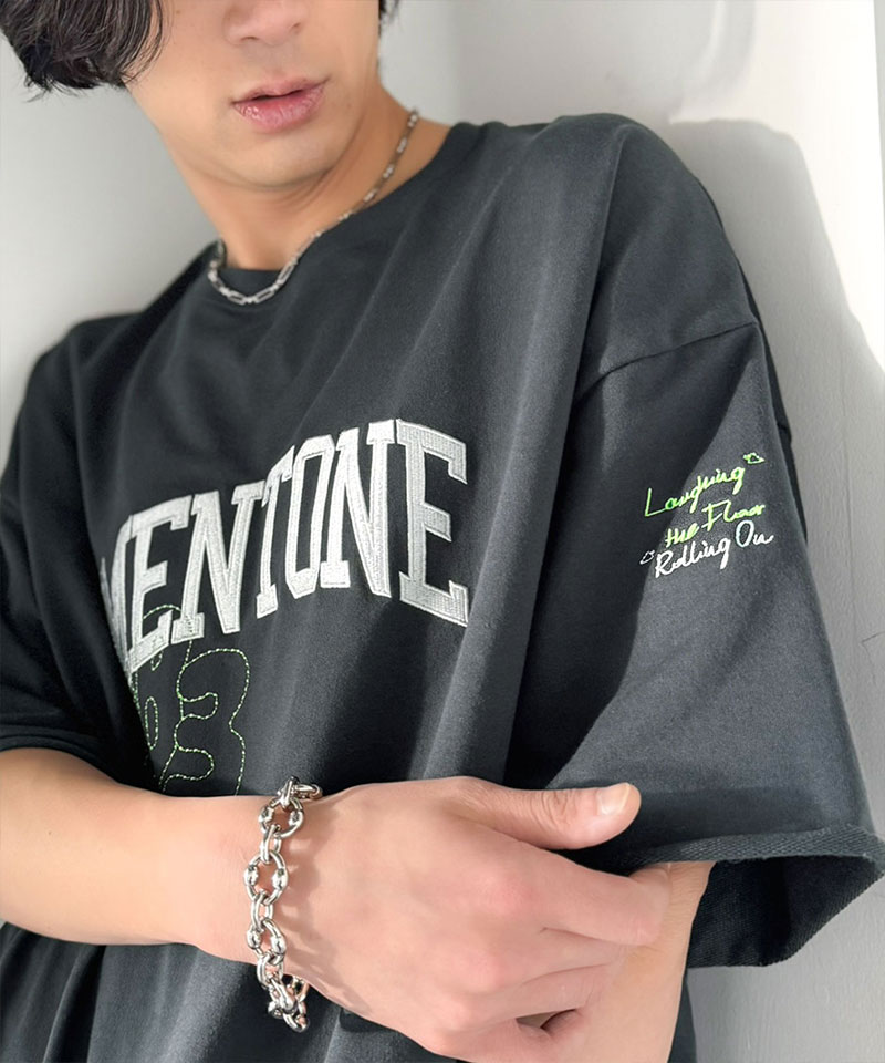 《JaVaジャバコラボ》【吸水速乾機能付き】カレッジロゴ 飛び刺繍 ミニ裏毛Tシャツ Java クラシカルエルフ jo1150097 | classicalelf | 09