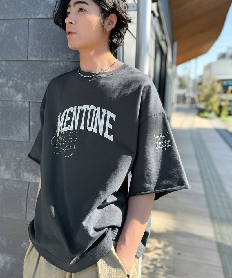 《JaVaジャバコラボ》【吸水速乾機能付き】カレッジロゴ 飛び刺繍 ミニ裏毛Tシャツ Java クラシカルエルフ jo1150097 | classicalelf | 12