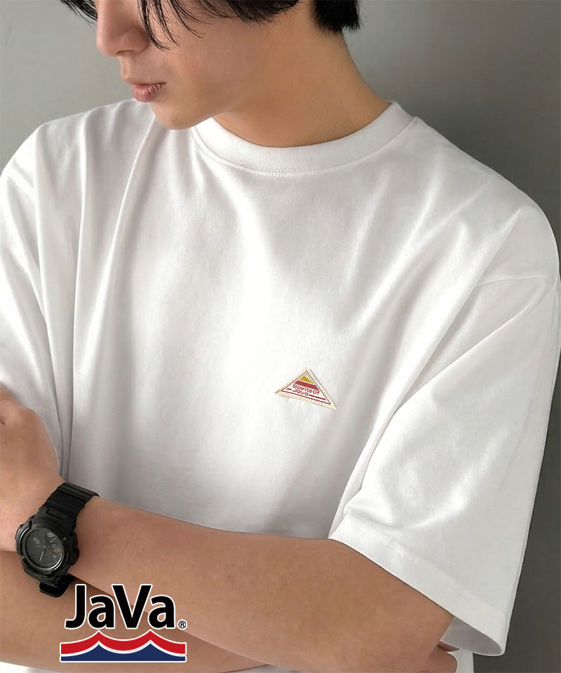 《java ジャバコラボ》 【接触冷感機能付き】 tシャツ メンズ 半袖 厚手 トップス 315g ヘビーウェイト | classicalelf