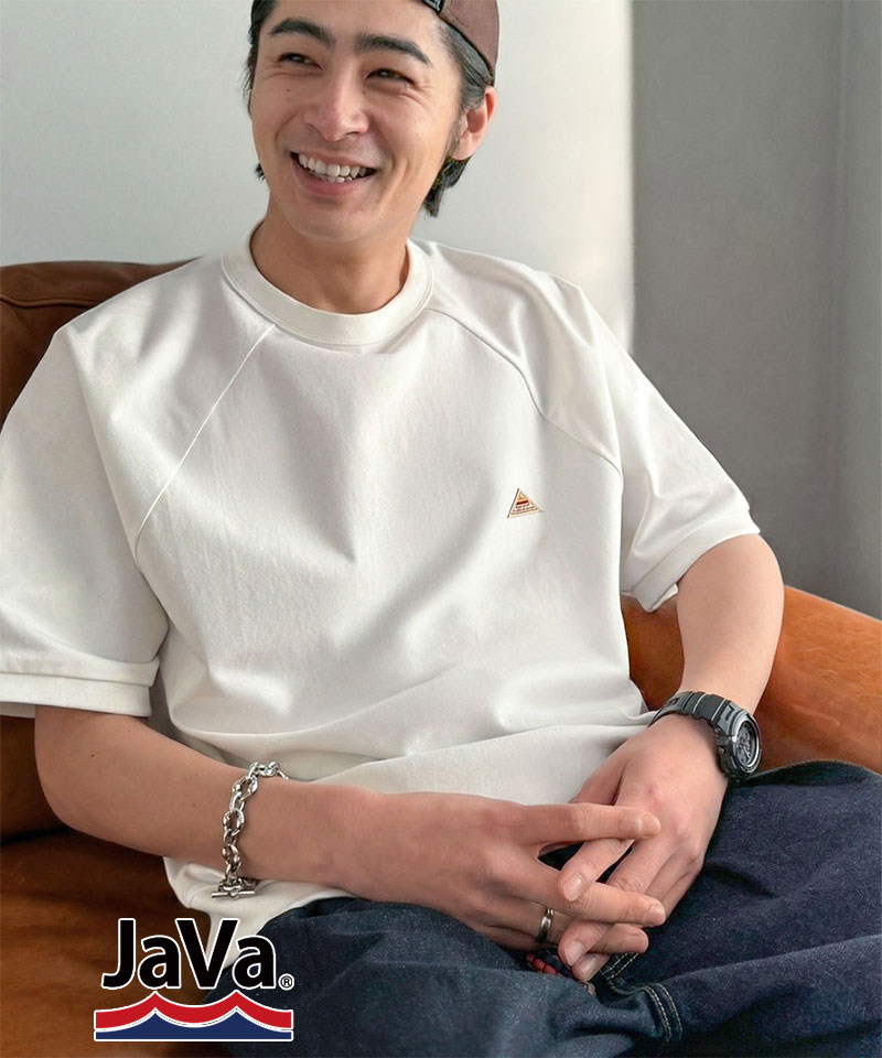 《java ジャバコラボ》 【接触冷感機能付き】 メンズ ヘビーウェイト tシャツ 大きいサイズ トップス | classicalelf
