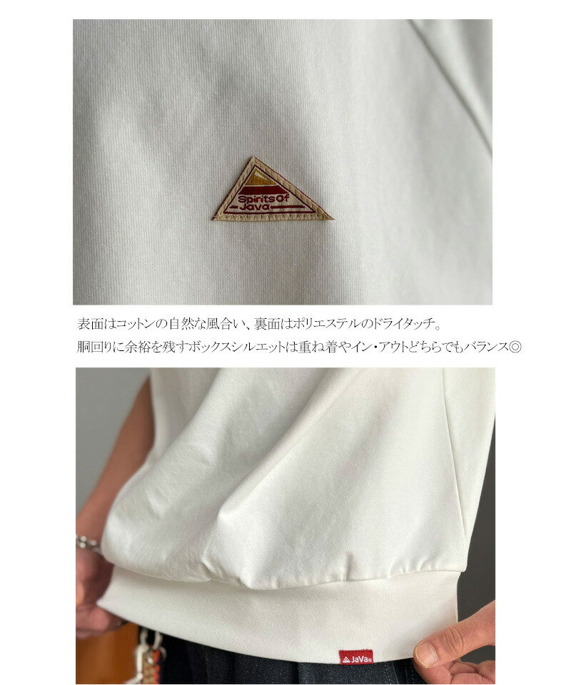 《java ジャバコラボ》 【接触冷感機能付き】 メンズ ヘビーウェイト tシャツ 大きいサイズ トップス | classicalelf | 16