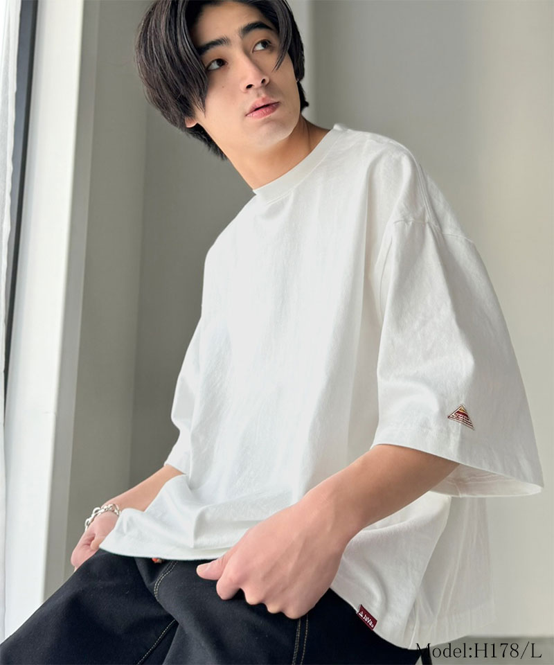 《java ジャバコラボ》 tシャツ メンズ 半袖 トップス 綿100％ ヘビーウェイト スーパーワイド ゆるっと | classicalelf | 02