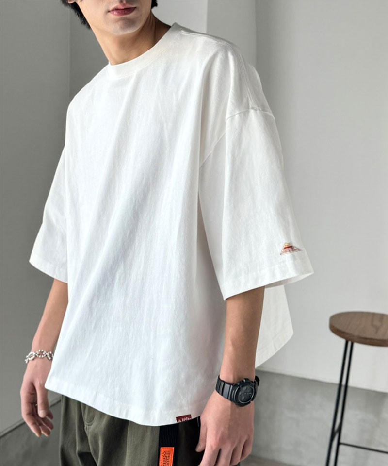 《java ジャバコラボ》 tシャツ メンズ 半袖 トップス 綿100％ ヘビーウェイト スーパーワイド ゆるっと | classicalelf | 03