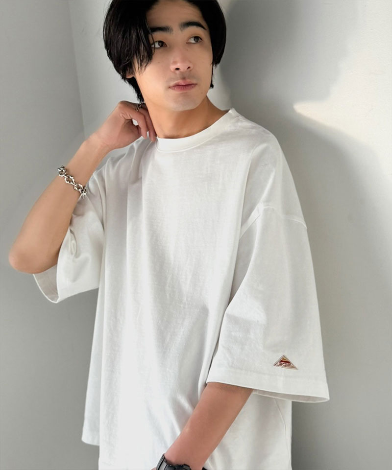 《java ジャバコラボ》 tシャツ メンズ 半袖 トップス 綿100％ ヘビーウェイト スーパーワイド ゆるっと | classicalelf | 04