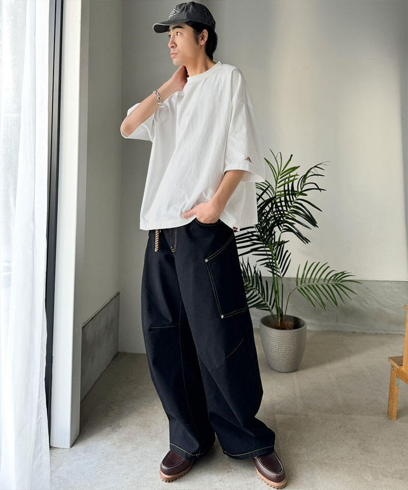 《java ジャバコラボ》 tシャツ メンズ 半袖 トップス 綿100％ ヘビーウェイト スーパーワイド ゆるっと | classicalelf | 05