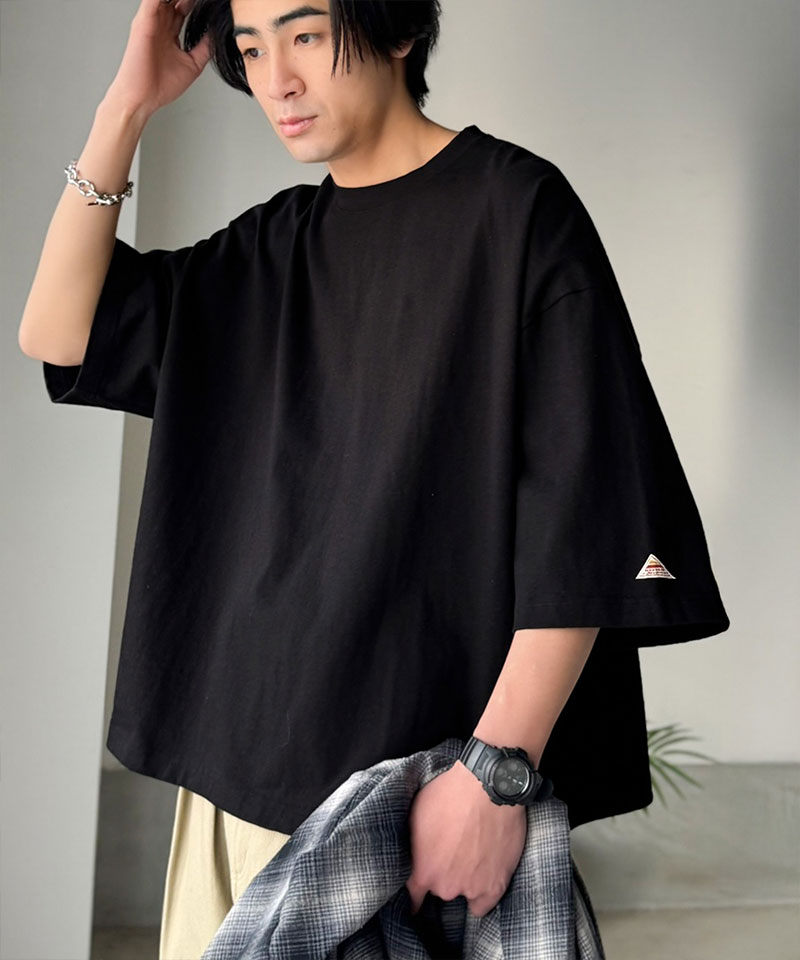 《java ジャバコラボ》 tシャツ メンズ 半袖 トップス 綿100％ ヘビーウェイト スーパーワイド ゆるっと | classicalelf | 07