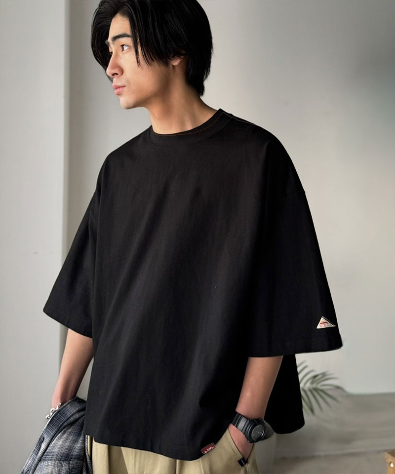 《java ジャバコラボ》 tシャツ メンズ 半袖 トップス 綿100％ ヘビーウェイト スーパーワイド ゆるっと | classicalelf | 08