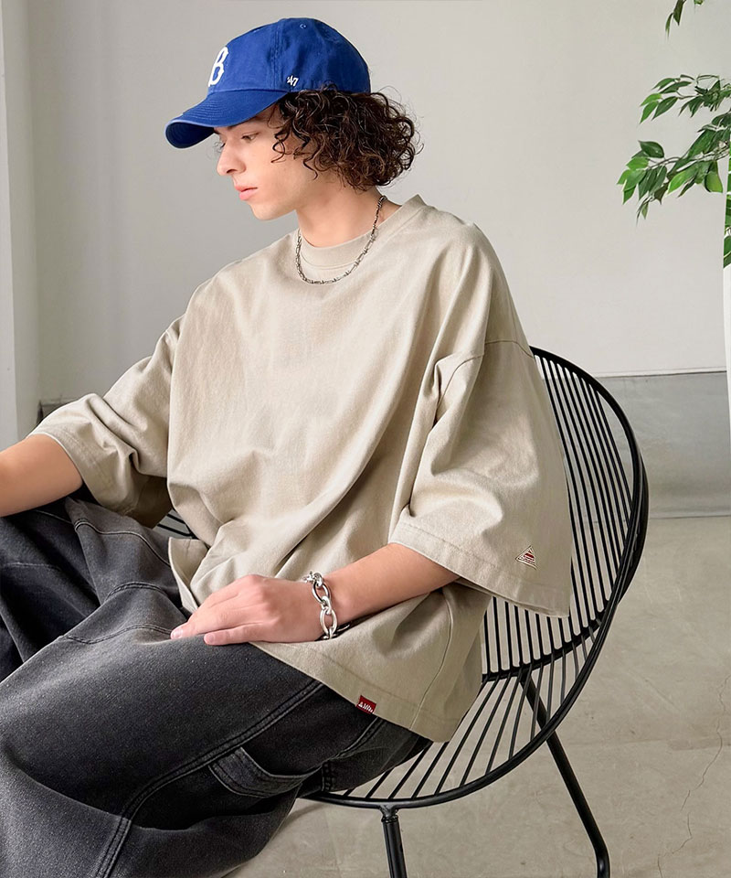 《java ジャバコラボ》 tシャツ メンズ 半袖 トップス 綿100％ ヘビーウェイト スーパーワイド ゆるっと | classicalelf | 15