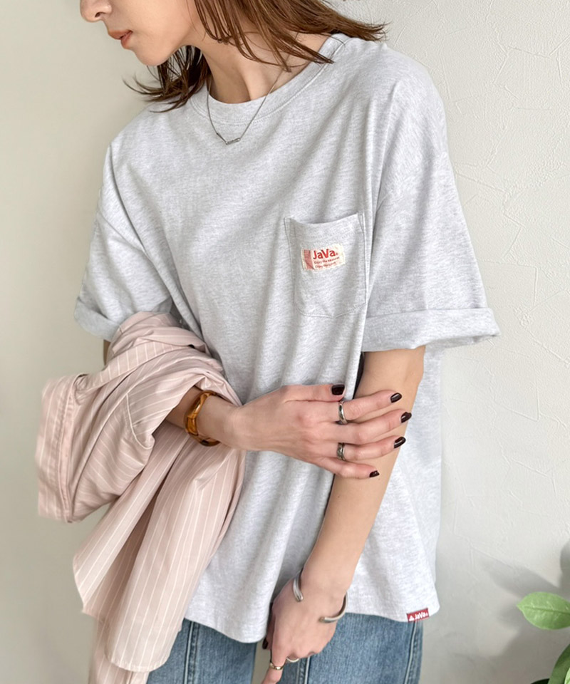 《java ジャバコラボ》 tシャツ メンズ 半袖 トップス コットン100% アニマル サガラ刺繍 ワッペン付き | classicalelf | 10