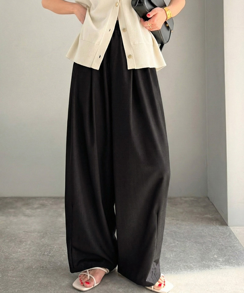 《 java ジャバコラボ 》ボトムス パンツ レディース ツータック イージーパンツ ゆったり | classicalelf | 06
