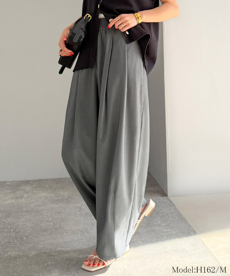 《 java ジャバコラボ 》ボトムス パンツ レディース ツータック イージーパンツ ゆったり | classicalelf | 07