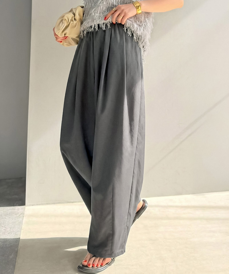 《 java ジャバコラボ 》ボトムス パンツ レディース ツータック イージーパンツ ゆったり | classicalelf | 11