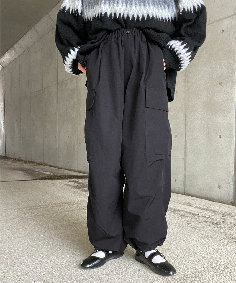 《javaジャバ コラボ》ボトムス パンツ レディース カーゴパンツ メンズ 男女兼用 ユニセックス ミリタリー バルーンシルエット ワイドパンツ | classicalelf | 15
