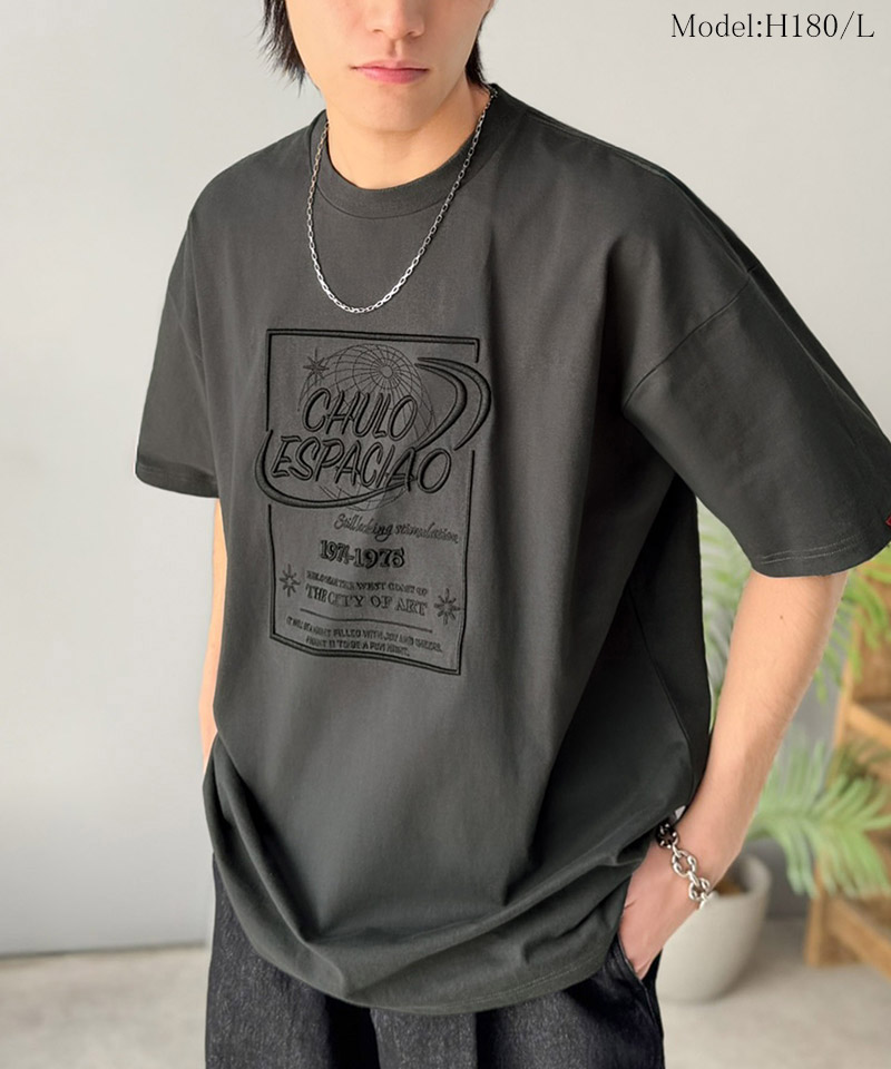 《JaVaジャバコラボ》シンプル派にも推したい！綿100％グラフィック刺繍Tシャツ（半袖） JaVa クラシカルエルフ jv1050356 | classicalelf | 12