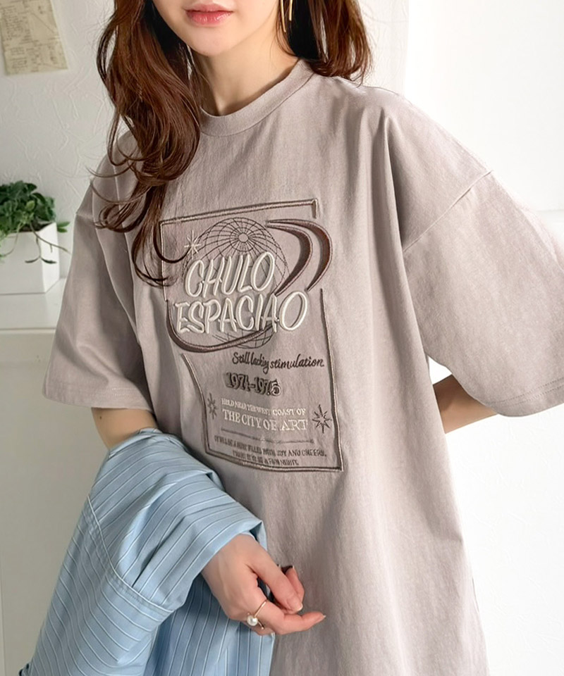 《JaVaジャバコラボ》シンプル派にも推したい！綿100％グラフィック刺繍Tシャツ（半袖） JaVa クラシカルエルフ jv1050356 | classicalelf | 14