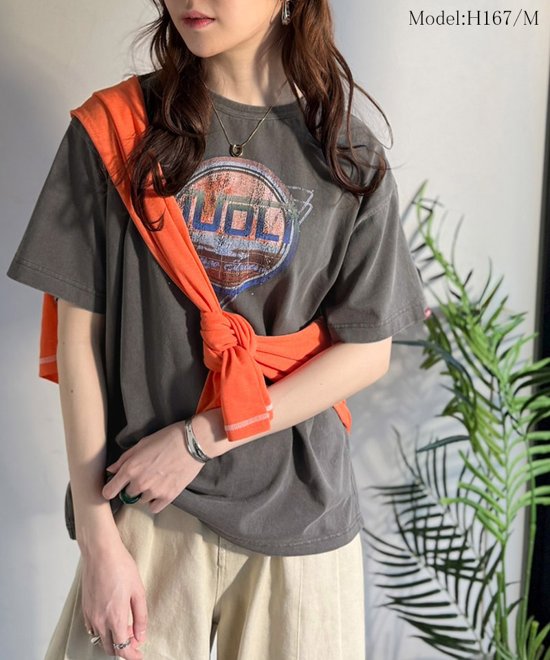 《java ジャバコラボ》 tシャツ レディース 半袖 綿100％ トップス カットソー コンパクト ロゴT | classicalelf | 13