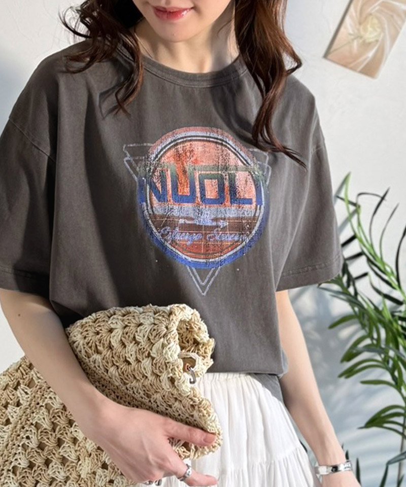 《java ジャバコラボ》 tシャツ レディース 半袖 綿100％ トップス カットソー コンパクト ロゴT | classicalelf | 14