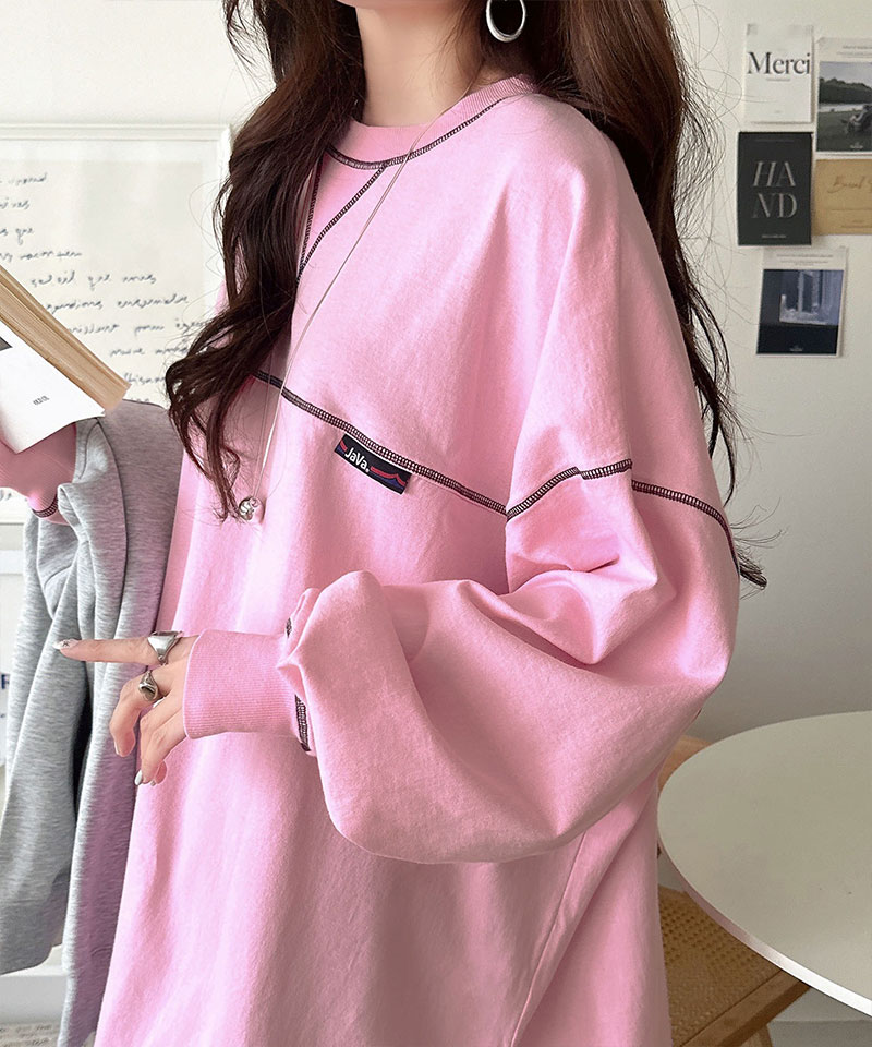 《JaVaジャバコラボ》綿100％配色ステッチビッグフットボールTシャツ JaVa クラシカルエルフ jv1050394 | classicalelf | 14