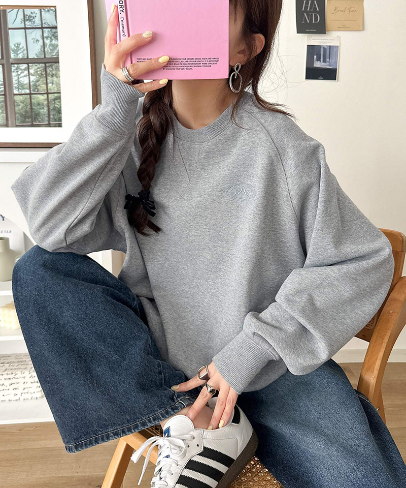 《JaVaジャバコラボ》裏起毛 バックプリント&ぷっくり厚盛刺繍スウェット JaVa クラシカルエルフ jv1050404 | classicalelf | 05