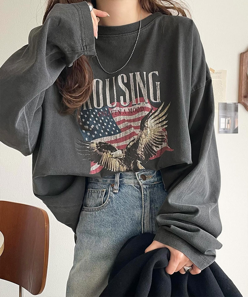 《JaVaジャバコラボ》綿100%ピグメント加工グラフィックプリントTシャツ JaVa クラシカルエルフ jv1050407 | classicalelf | 06