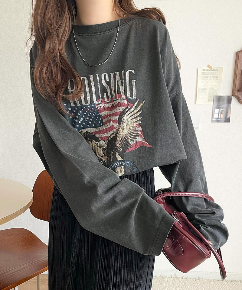 《JaVaジャバコラボ》綿100%ピグメント加工グラフィックプリントTシャツ JaVa クラシカルエルフ jv1050407 | classicalelf | 07