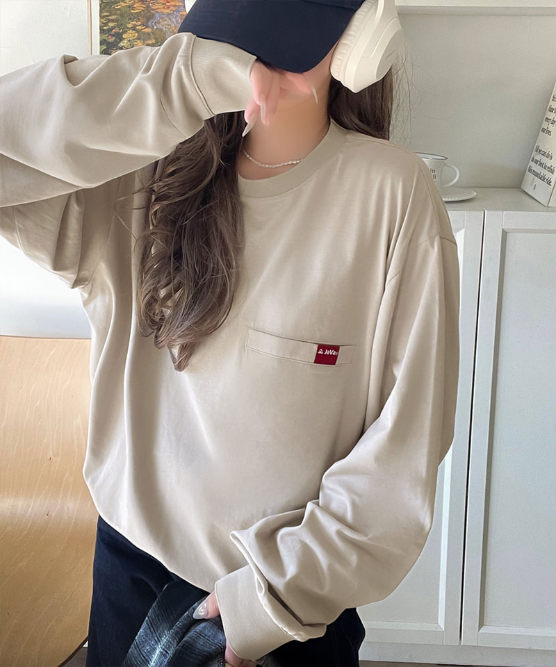 《JaVa ジャバコラボ》綿100％シルケット素材裾ドロストオーバーサイズTシャツ JaVa クラシカルエルフ jv1050408 | classicalelf | 16