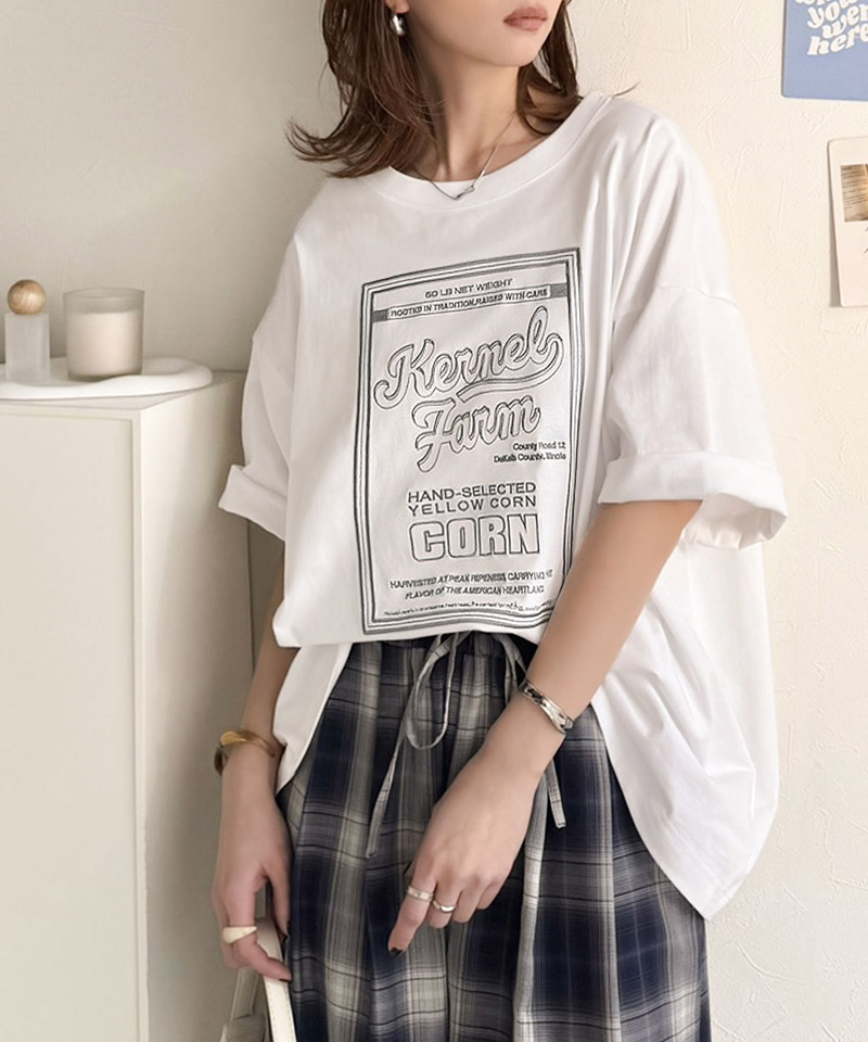 《JaVa ジャバコラボ》 【 接触冷感 機能付】 Tシャツ レディース 半袖 カットソー 前後2way ロゴ | classicalelf | 04