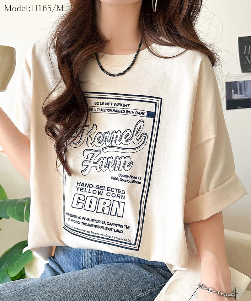 《JaVa ジャバコラボ》 【 接触冷感 機能付】 Tシャツ レディース 半袖 カットソー 前後2way ロゴ | classicalelf | 05