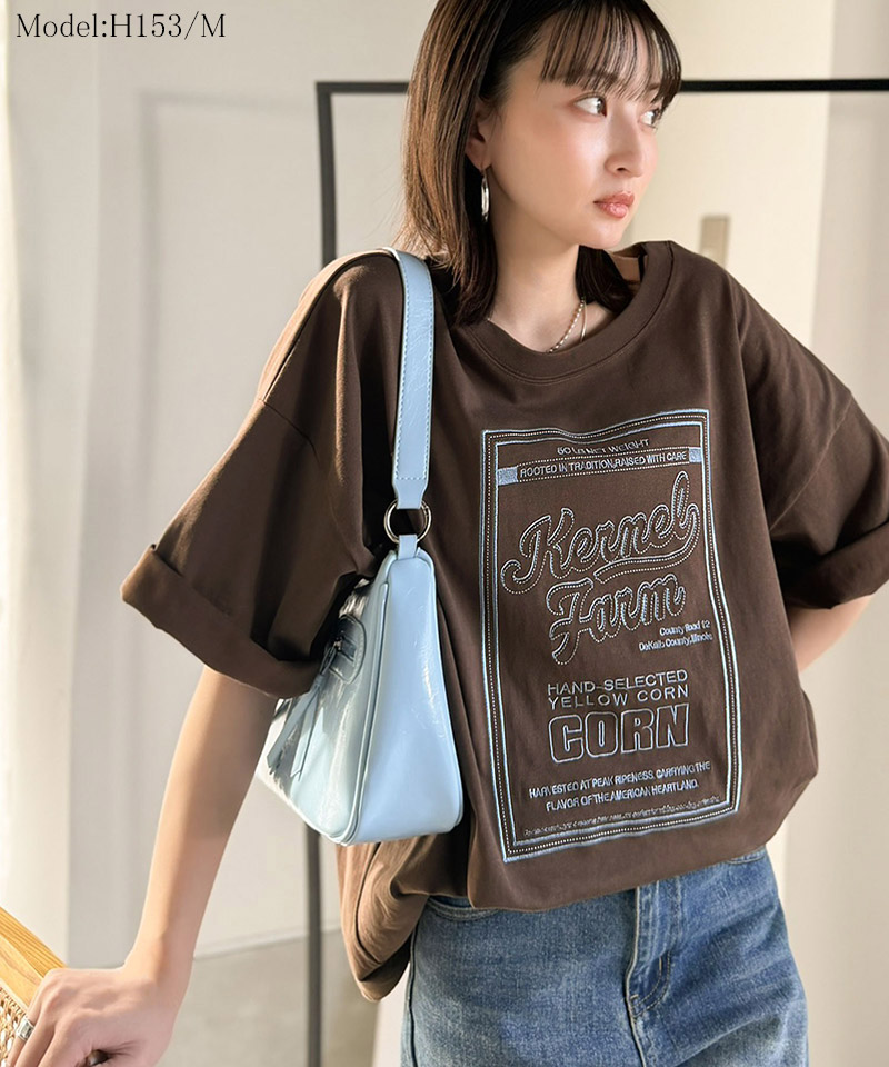 《JaVa ジャバコラボ》 【 接触冷感 機能付】 Tシャツ レディース 半袖 カットソー 前後2way ロゴ | classicalelf | 12