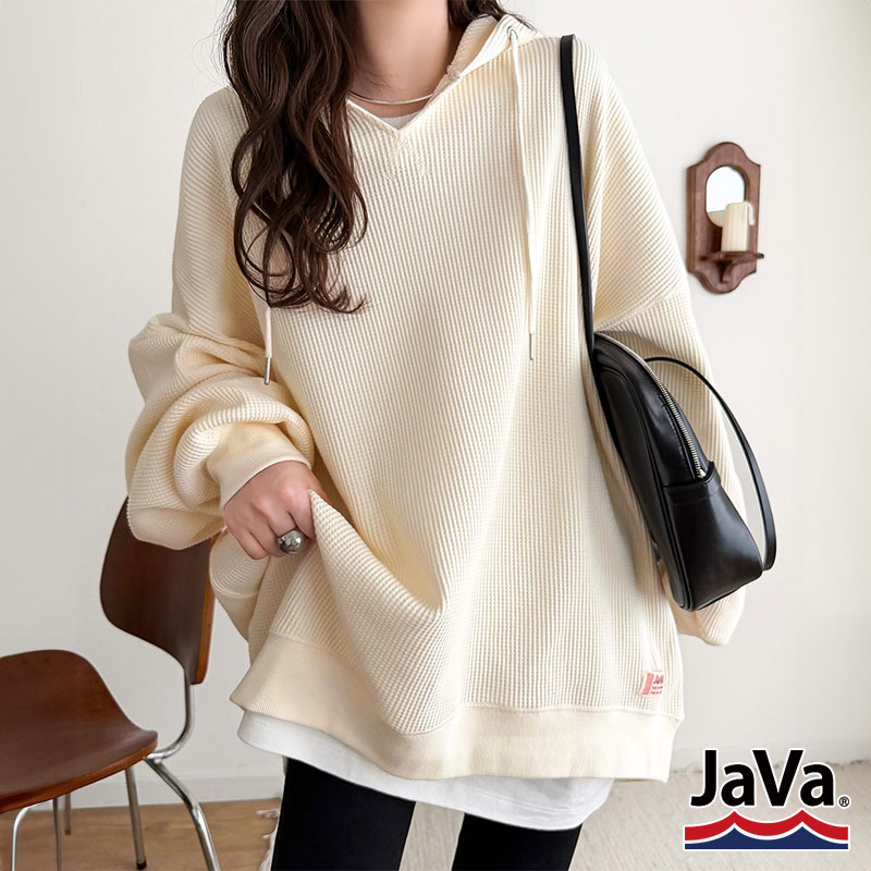 Deuxieme Classe【ワッフル パーカー】 Deuxieme Classe（ドゥーズィエムクラス）の「追加 Oversized ジップ