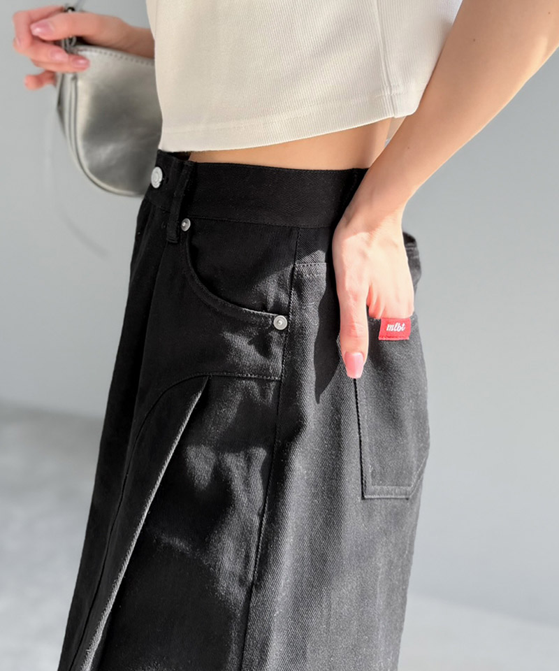 【 mily bilet 】ボトムス パンツ レディース タックカーブパンツ 綿100% 主役級 カーブシルエット | classicalelf | 06