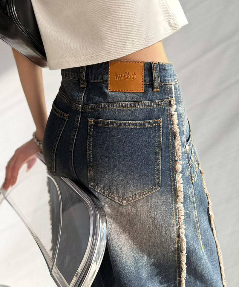 【 mily bilet 】ボトムス パンツ レディース デニム ワイドパンツ ストレートパンツ 美脚デニム | classicalelf | 10