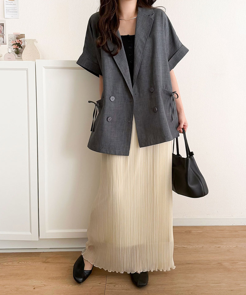 【mily bilet】アウター ジャケット レディース テーラードジャケット 半袖 半袖ジャケット 大人可愛い | classicalelf | 11