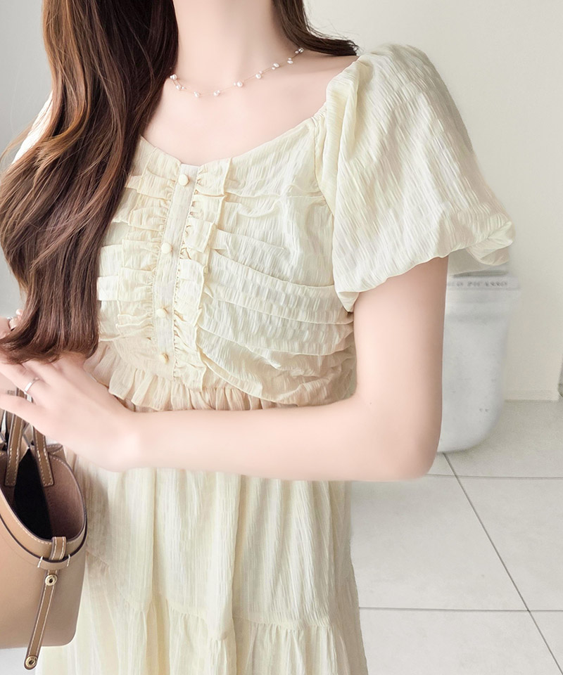 【mily bilet】オフショル2wayギャザードッキングロングワンピース mily bilet クラシカルエルフ mi1019138 | classicalelf | 04