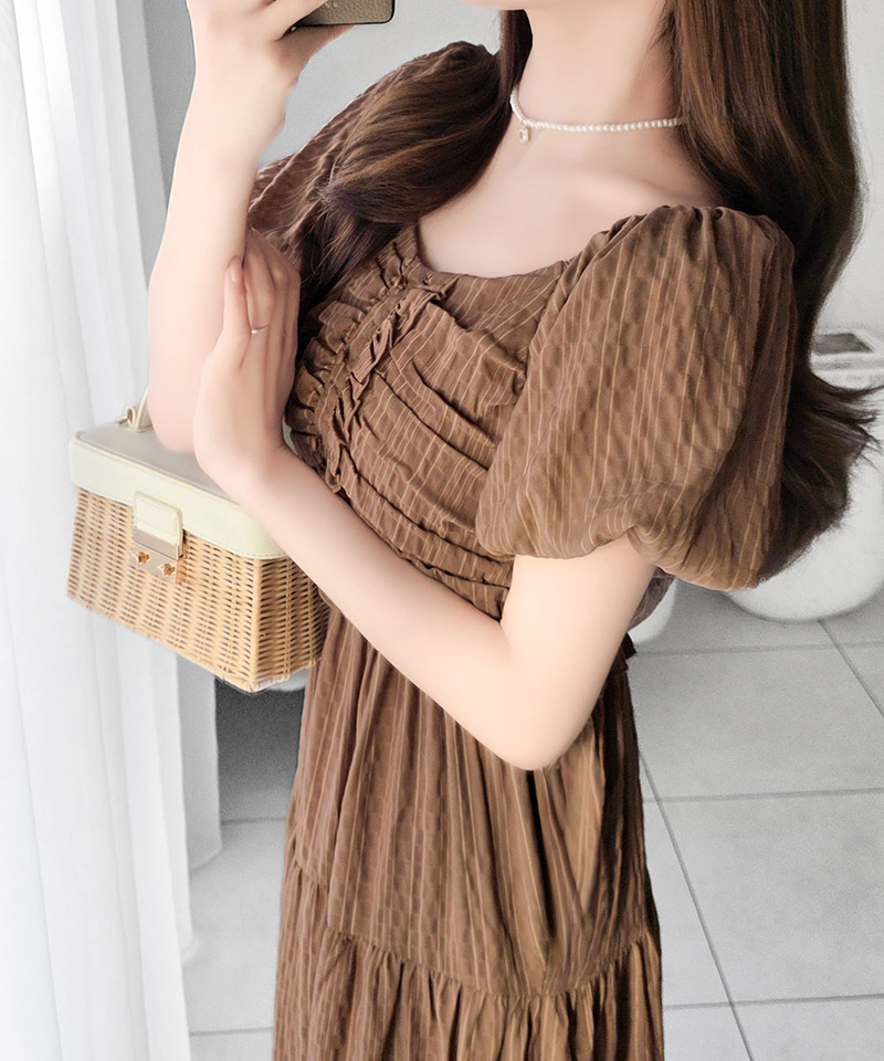 【mily bilet】オフショル2wayギャザードッキングロングワンピース mily bilet クラシカルエルフ mi1019138 | classicalelf | 14