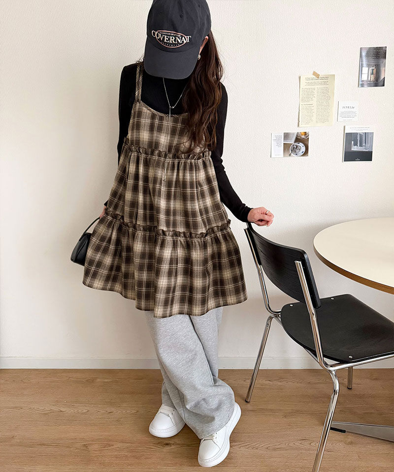 【mily bilet】重ねるだけで旬の甘めスタイルに。切替ティアードキャミチュニック mily bilet クラシカルエルフ mi1019169 | classicalelf | 11