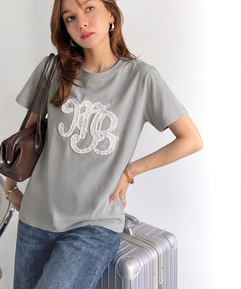 【mily bilet】レースワッペン半袖Tシャツ mily bilet クラシカルエルフ mi1029185 | classicalelf | 10