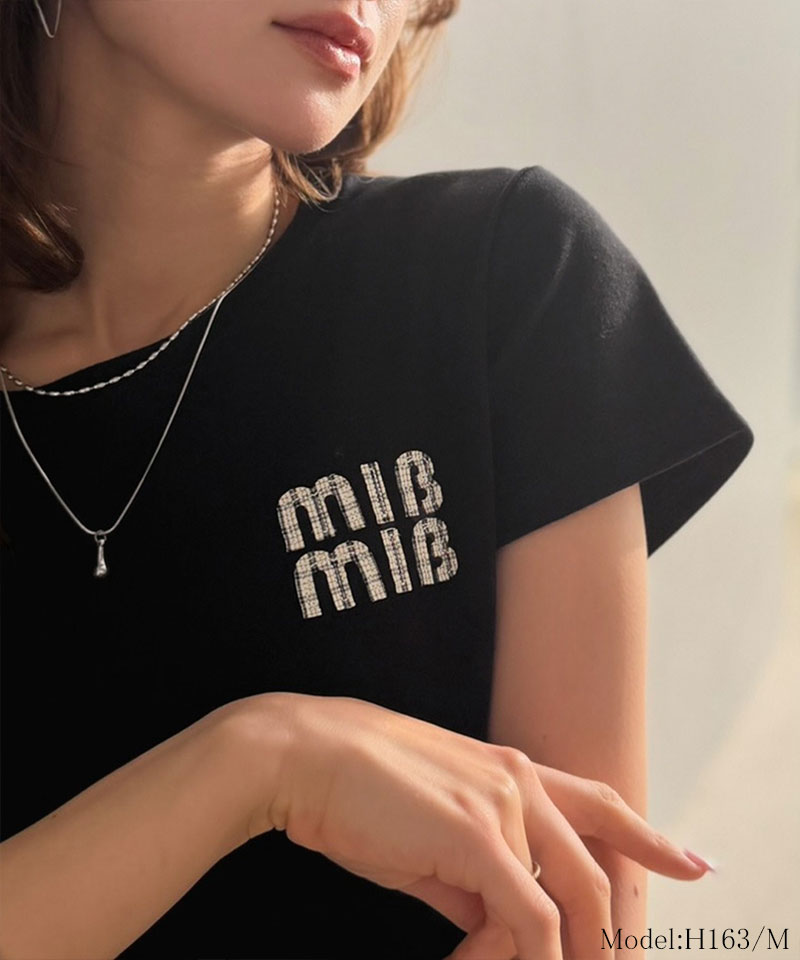 【mily bilet】 tシャツ レディース 半袖 トップス ロゴ ワッペン コンパクト Tee 半袖 デイリー 着回し | classicalelf | 11
