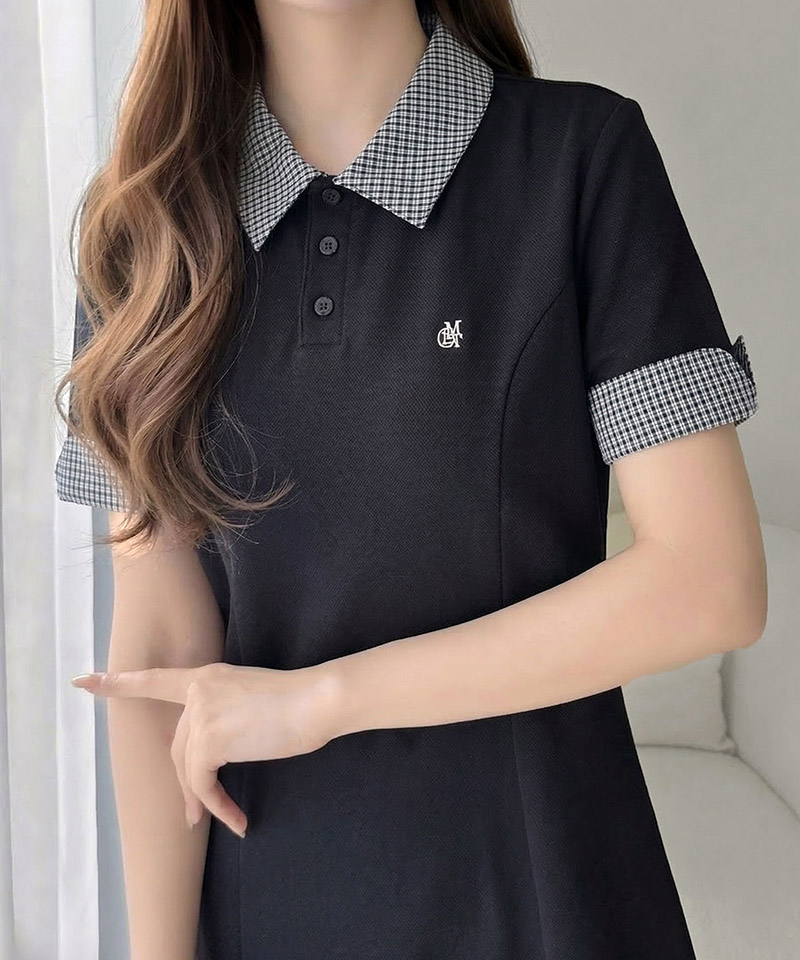 【mily bilet】ワンピース 半袖 ロング レディース ポロワンピース ロング丈 大人可愛い カジュアル 鹿の子 | classicalelf | 10