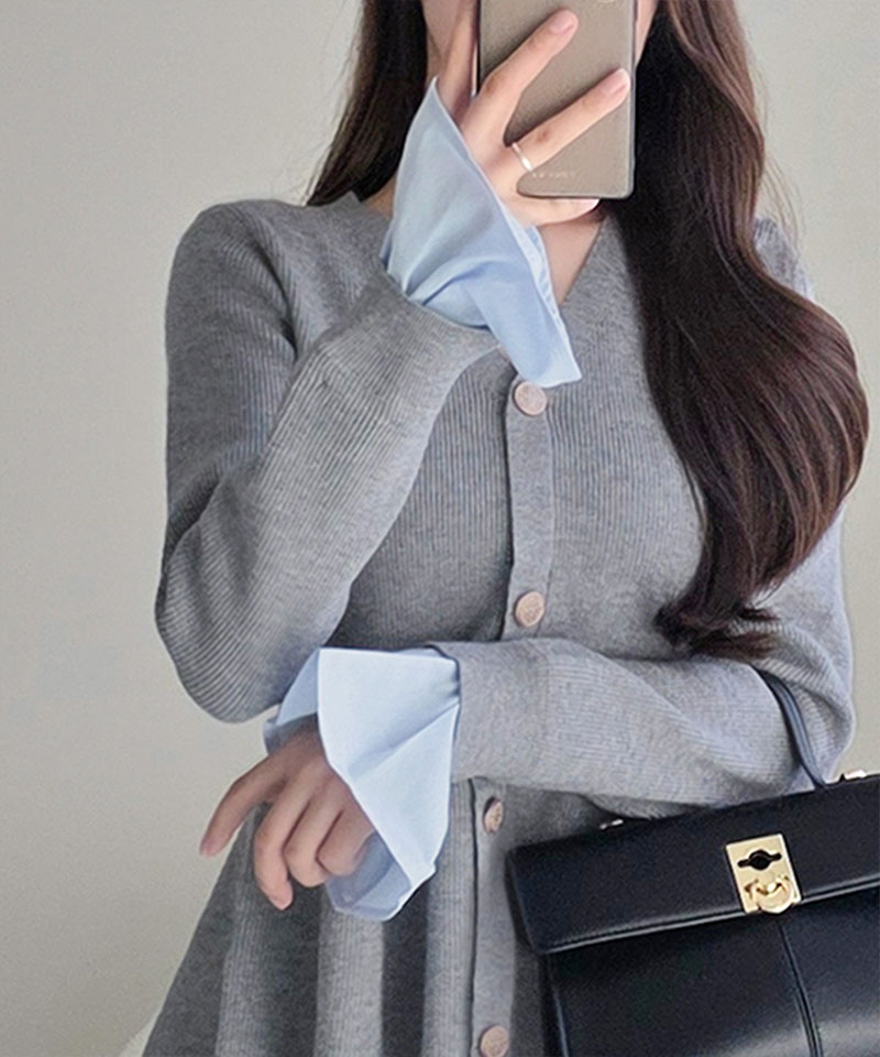 【mily bilet】着るだけで叶う、メリハリ美人♪レイヤード風ペプラムカーディガン mily bilet クラシカルエルフ mi1359064 | classicalelf | 12