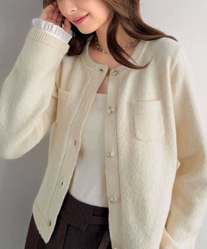 【mily bilet】2Wayフェイクレイヤードカーディガン mily bilet クラシカルエルフ mi1359065 | classicalelf | 05