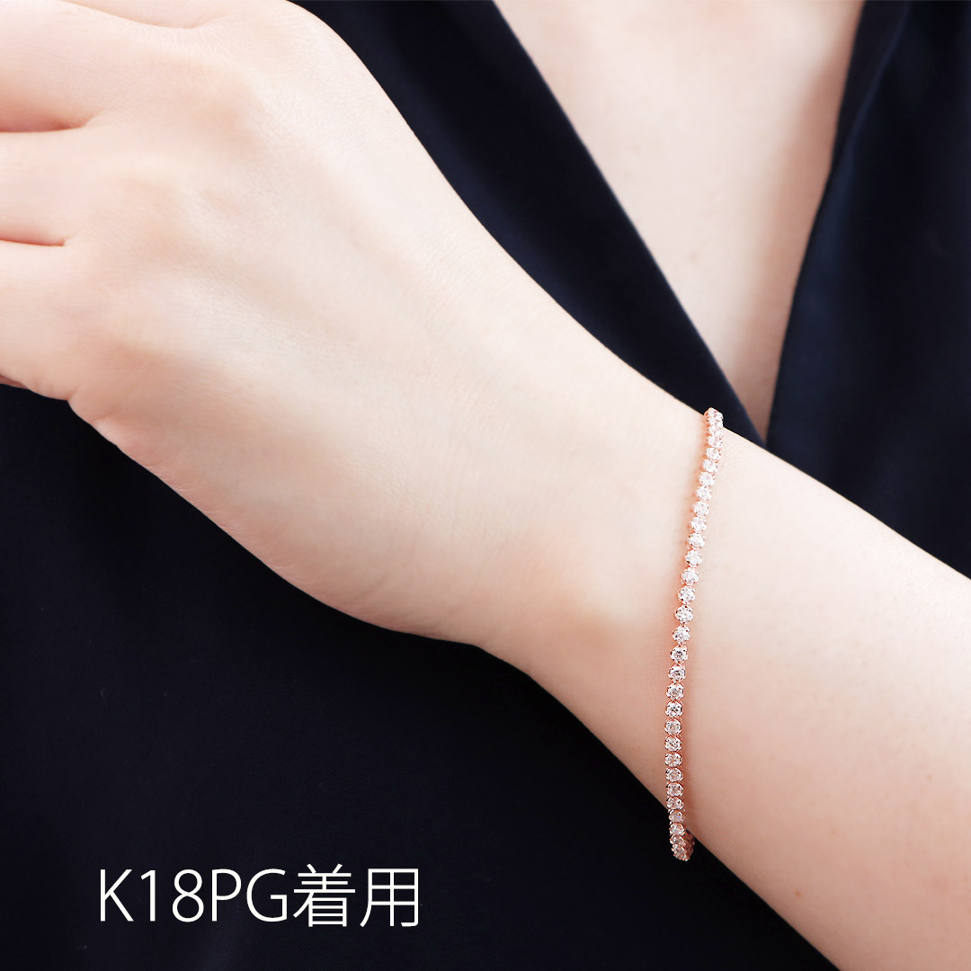 Classic CHESS（クラシックチェス） K18YG 2.0ct ダイヤモンド テニス