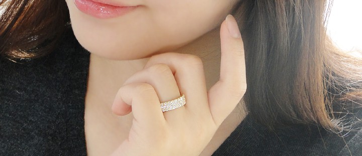 Classic CHESS（クラシックチェス） パヴェリング ゴールド 1.0ct