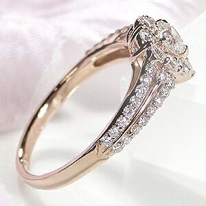 Classic CHESS（クラシックチェス） K18PG ハート ダイヤモンド リング