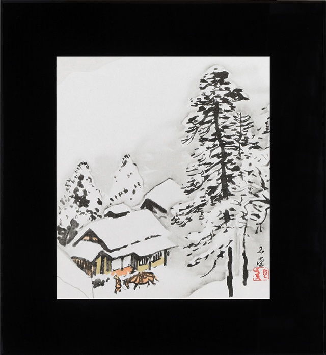 収納兜光彩(こうさい)185,000円(税込)間口45cm | 高木人形