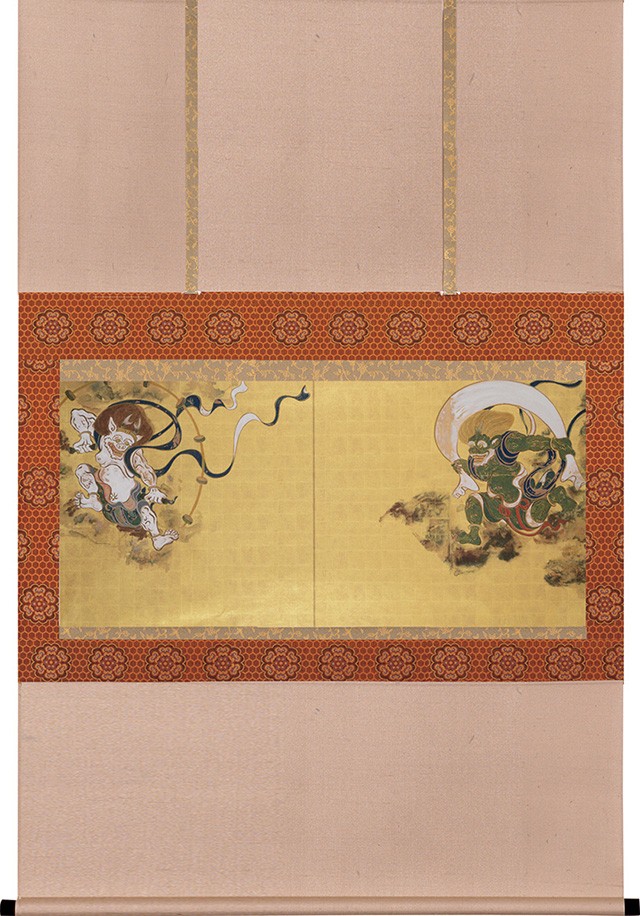 俵屋宗達　仏画　春画　美人画　紙本　掛軸 春秋草花図屏風 | 伊年 印 | 収蔵品詳細 | 作品を知る | 東京