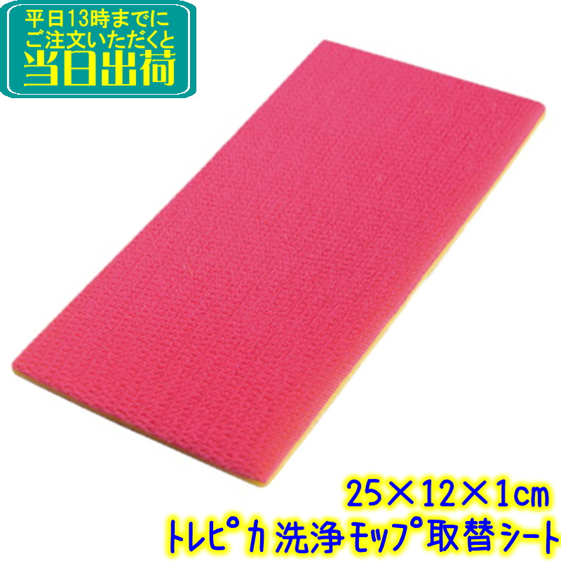 アイセン（aisen） トレピカ洗浄モップ 取替シート（1枚） 業務用