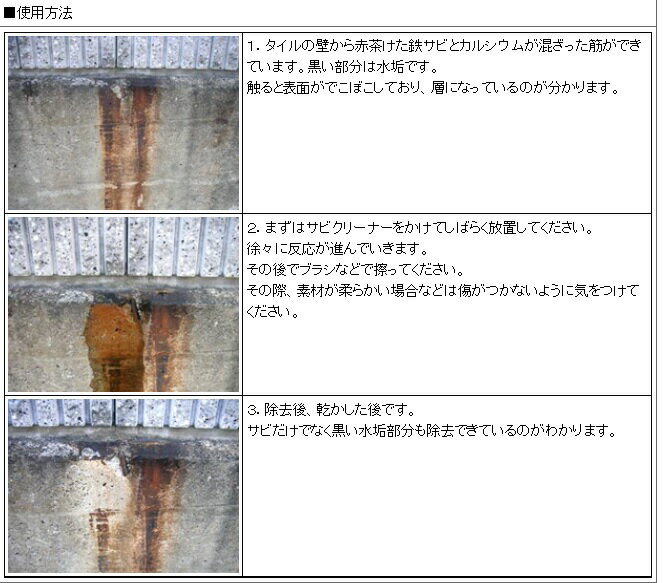 スマートマイルドアシッド錆取りサビクリーナー
