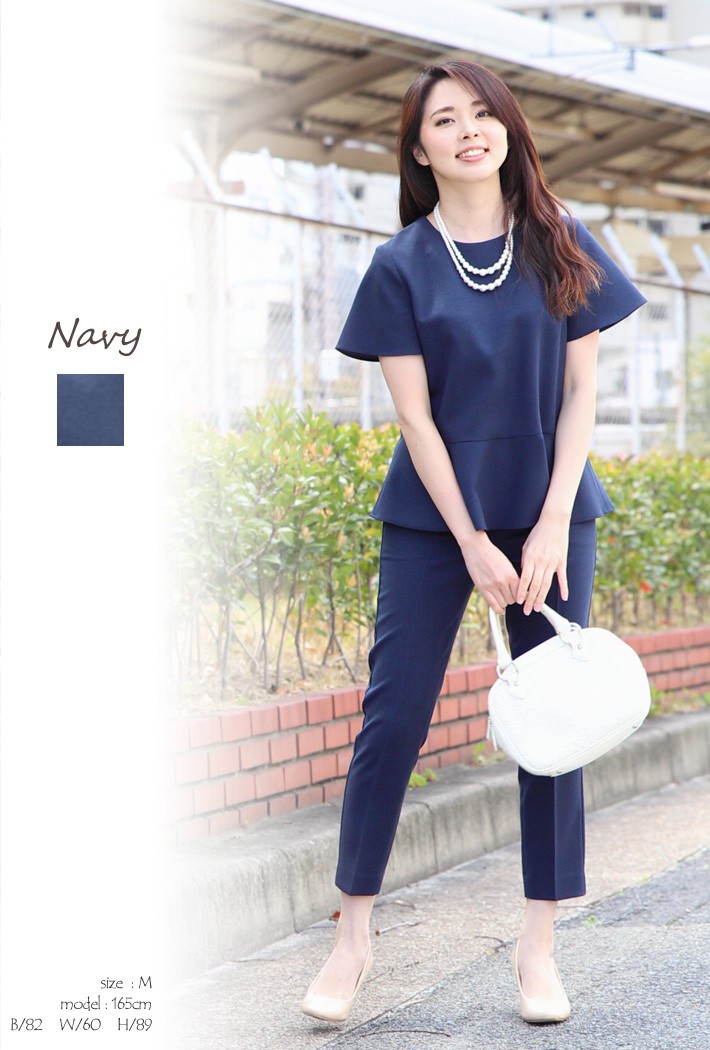 パンツスーツ セットアップ レディース 半袖 アンクルパンツ ペプラム 夏 結婚式 発表会 学校行事 通勤 入学式 ママ 母 スーツ 日本製 仕事 オフィス 8016s5304 Clease クリーズ 通販 Yahoo ショッピング パンツスーツ セットアップ レディース 半袖 アンクルパンツ ペプラム 夏 結婚式 発表会 学校行事 通勤 入学式 ママ 母 スーツ 日本製 仕事 オフィス 8016s5304 Clease クリーズ 通販 Yahoo ショッピング